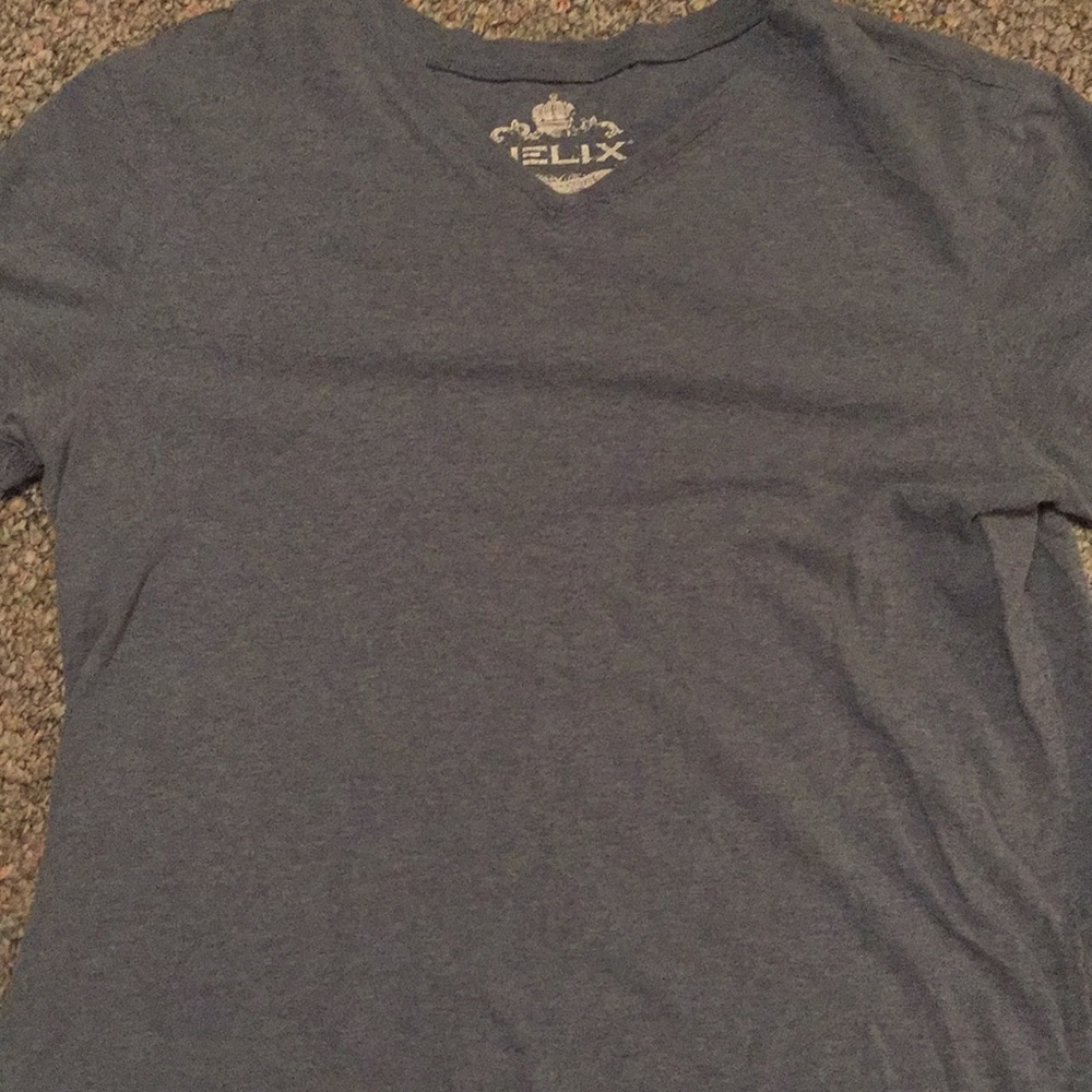 Helix V-neck T-shirt